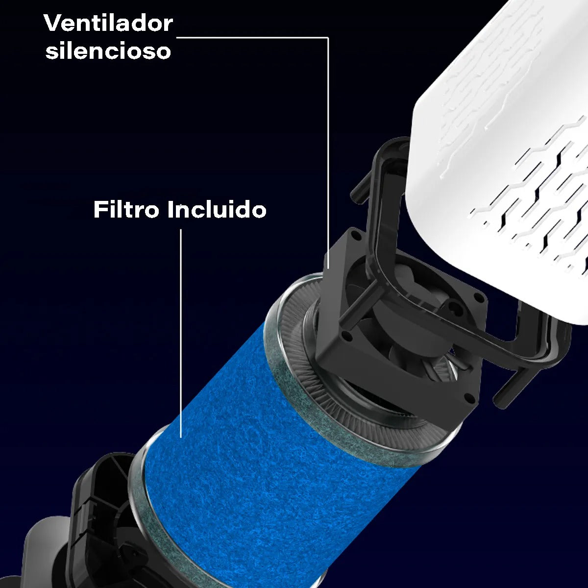 AirePure™ – Mini Purificador de Aire Portátil HEPA 13