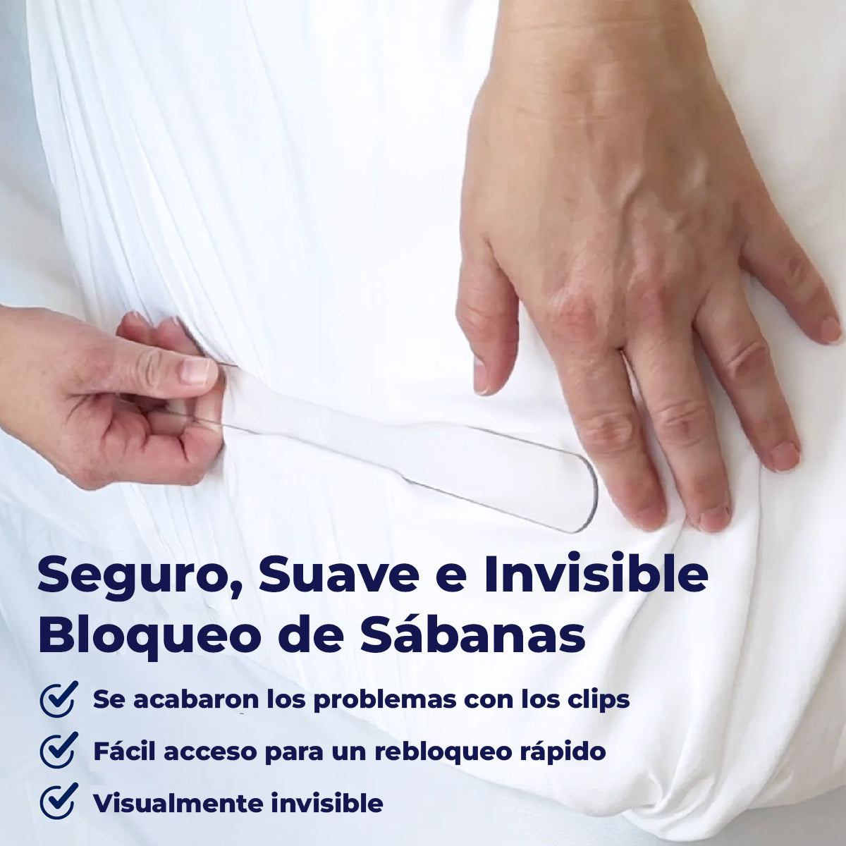 Sujetadores de Sábanas KIT x4