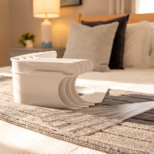 Cama Perfecta™ – Kit 4 Esquineros Ajustables para Sábanas